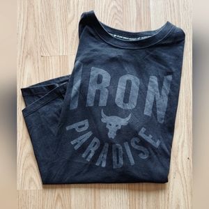 Women's Project Rock Under Armour Tshirt size small